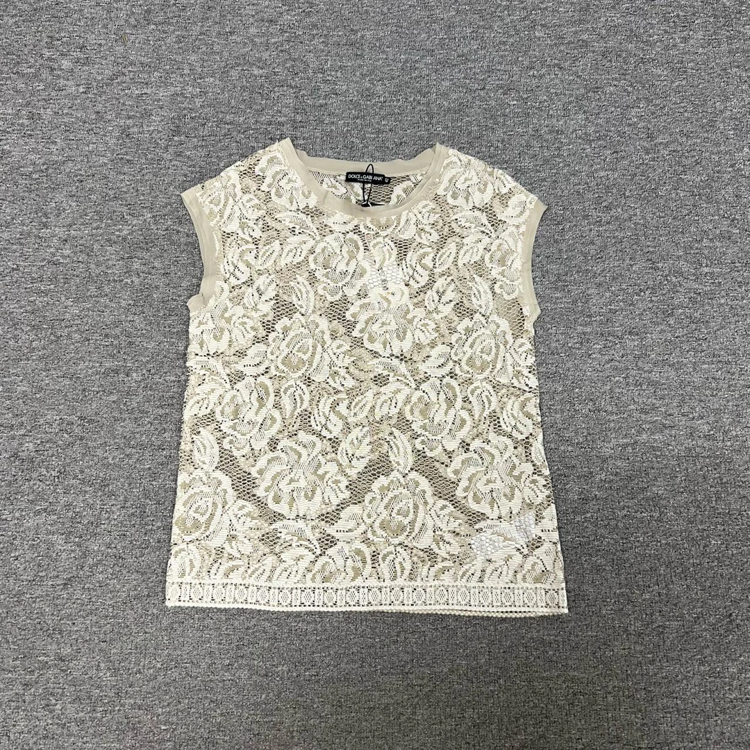 99新  dg 无袖蕾丝上衣