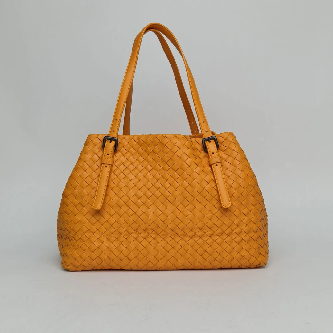 95新 BOTTEGA VENETA/葆蝶家 小花Jerry活动 橘色 neverfull中号
