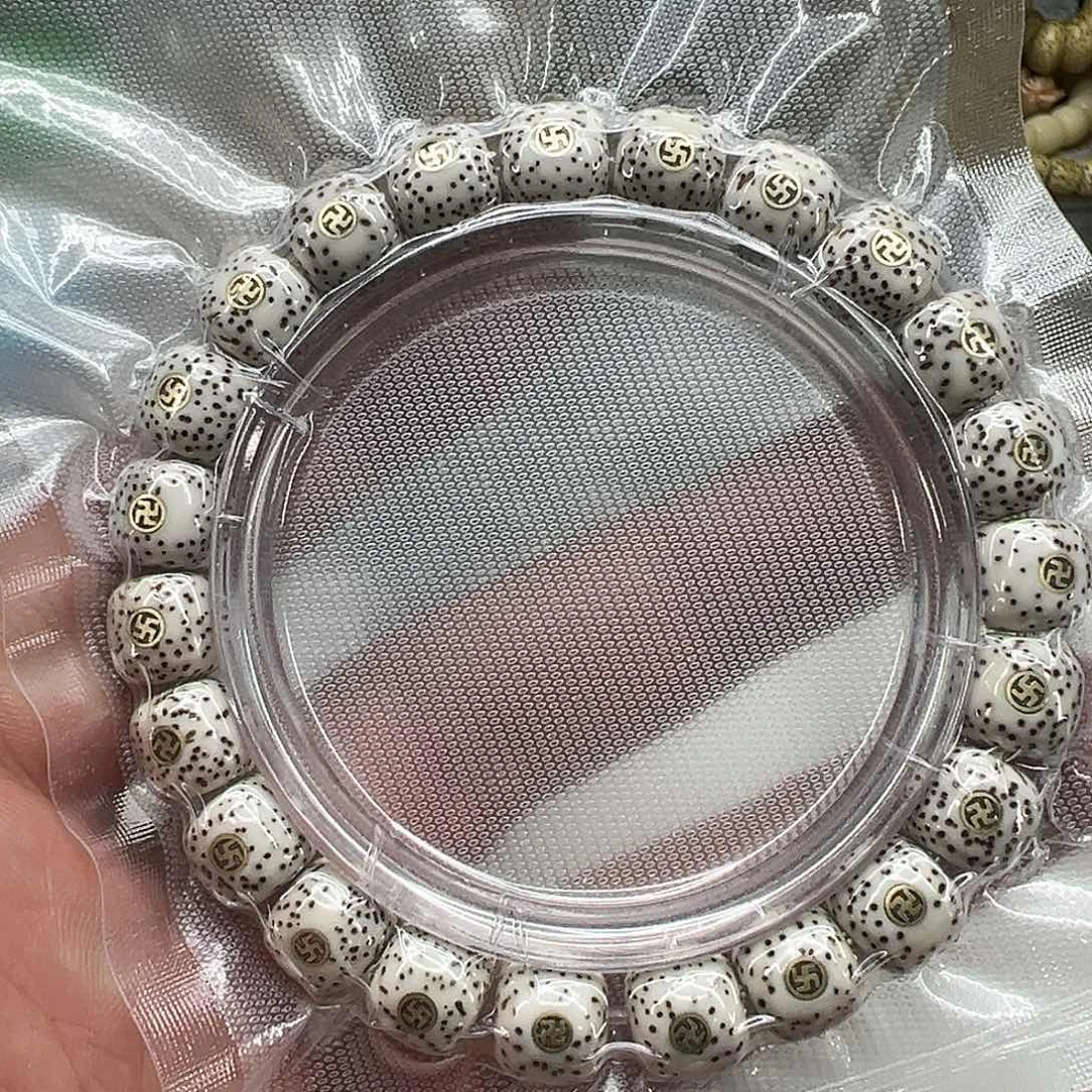 星月菩提手串162星月菩提单圈万字1.0