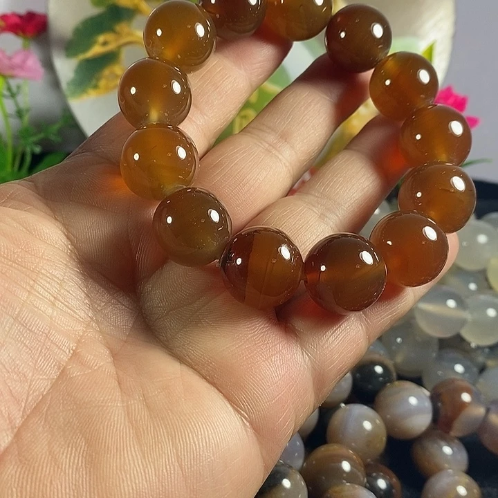 玛瑙/玉髓合金手链