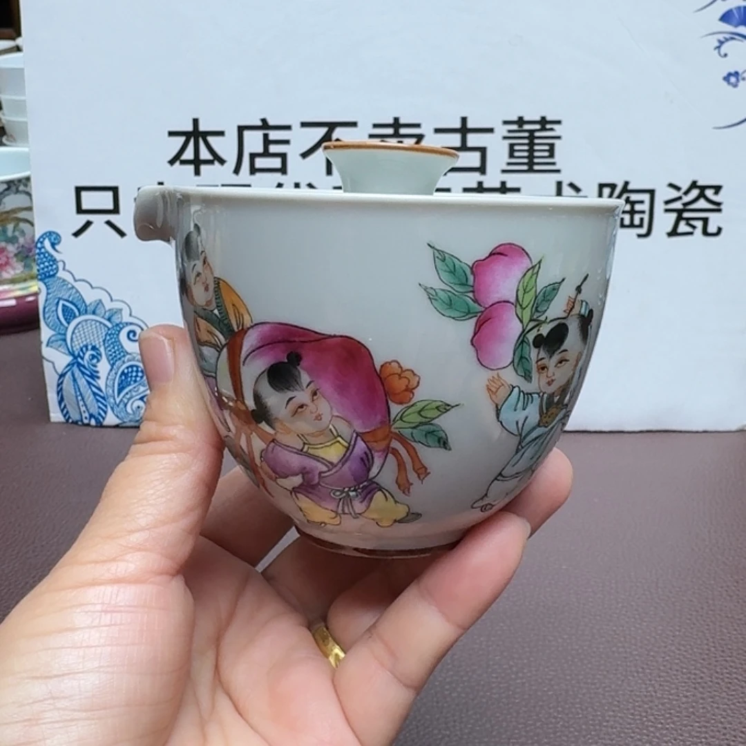 景德镇手工手绘展示