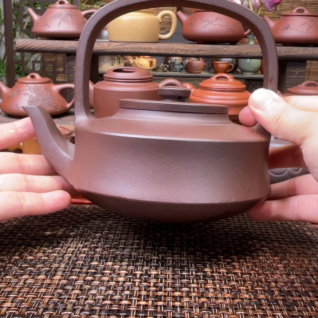 茶壶紫砂宜兴原矿紫砂手工制600