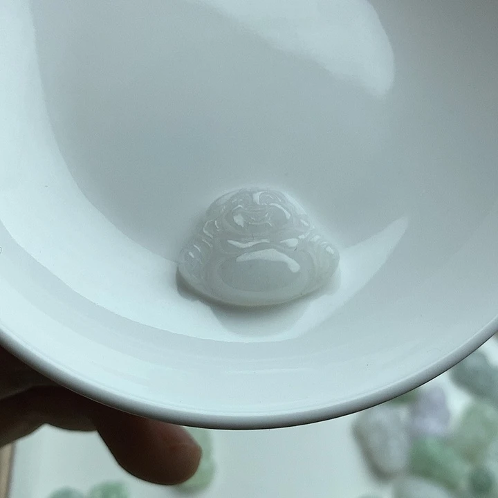 翡翠未镶嵌挂件天然翡翠