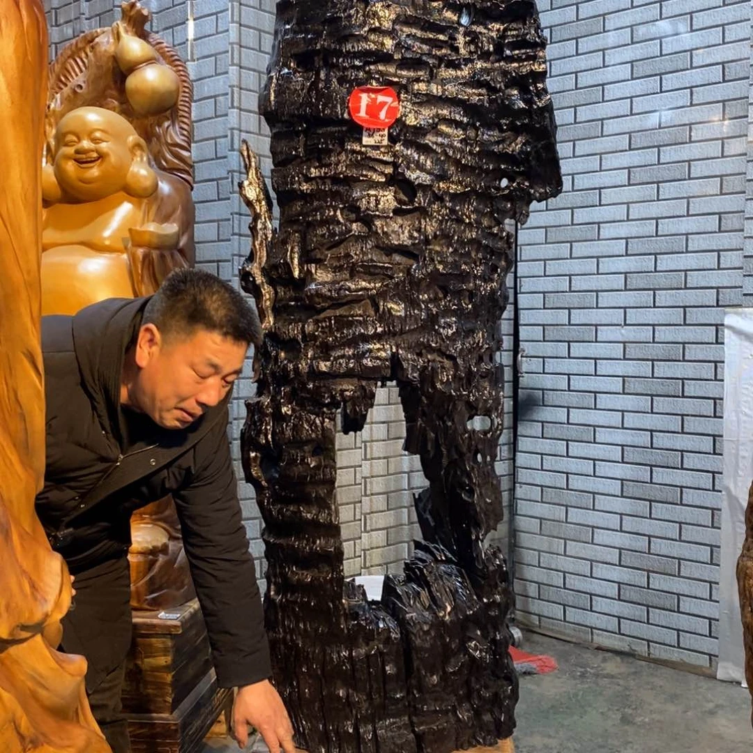 乌木类幸**临17带底座（送楼下