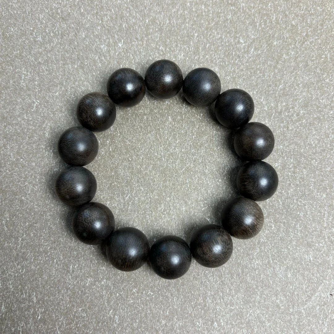 DZM008 沉香圆珠手串尺寸约16mm 多样性发一件