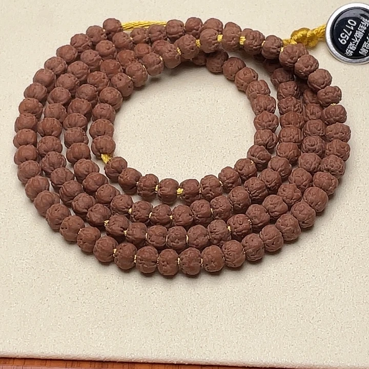 蛙***仔手串金刚菩提梅朵矮桩6