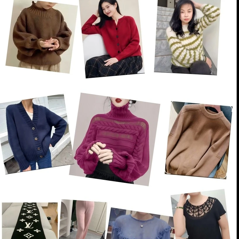 棒针会员合集30款|（视频教程非成品）