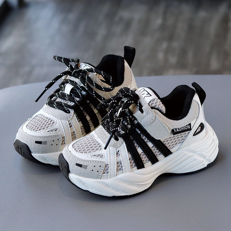 儿童运动鞋轻便童鞋小孩跑步鞋男童球鞋女童老爹鞋春夏中大童鞋子