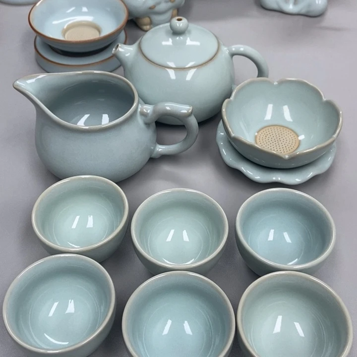 瓷境***@天青色赵琳老师十件套