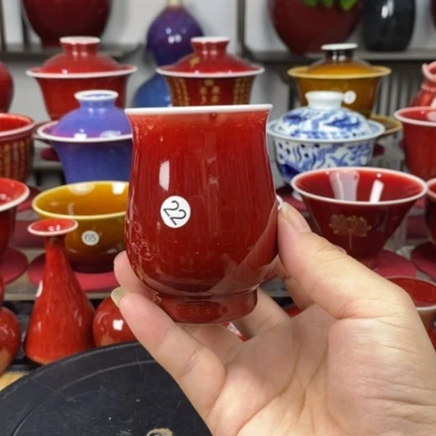 【闪购商品】景德镇名陶坊原矿郎红