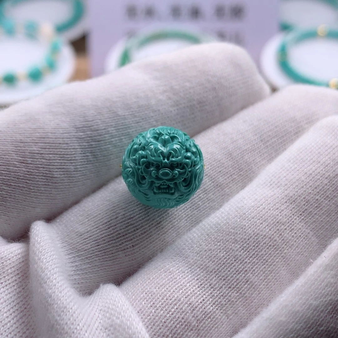 绿松石龙珠未镶嵌