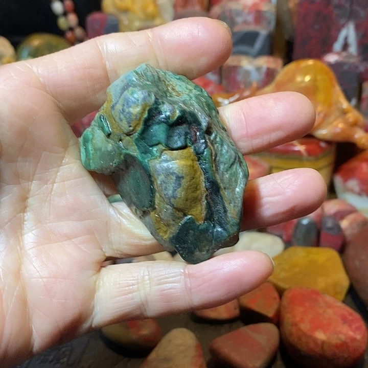 昌化鸡血石昌化绿