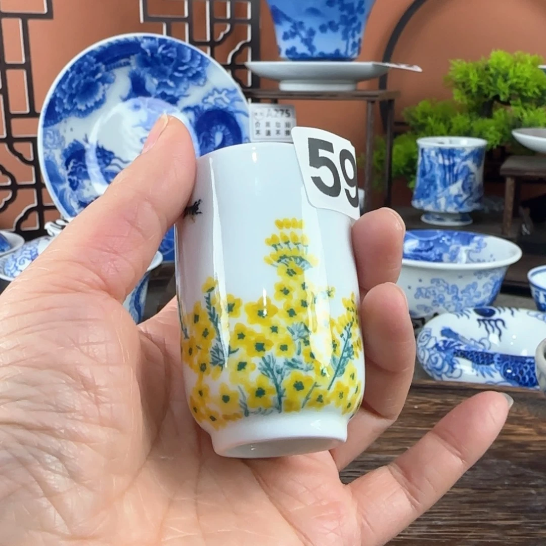 景德镇陶瓷手绘茶具592