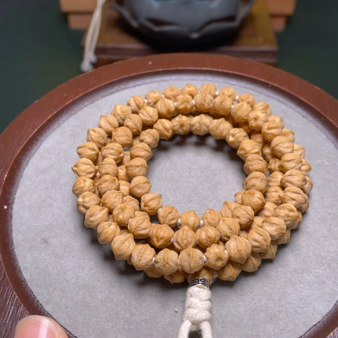 柏香籽/百香籽吊坠白牙横打长串