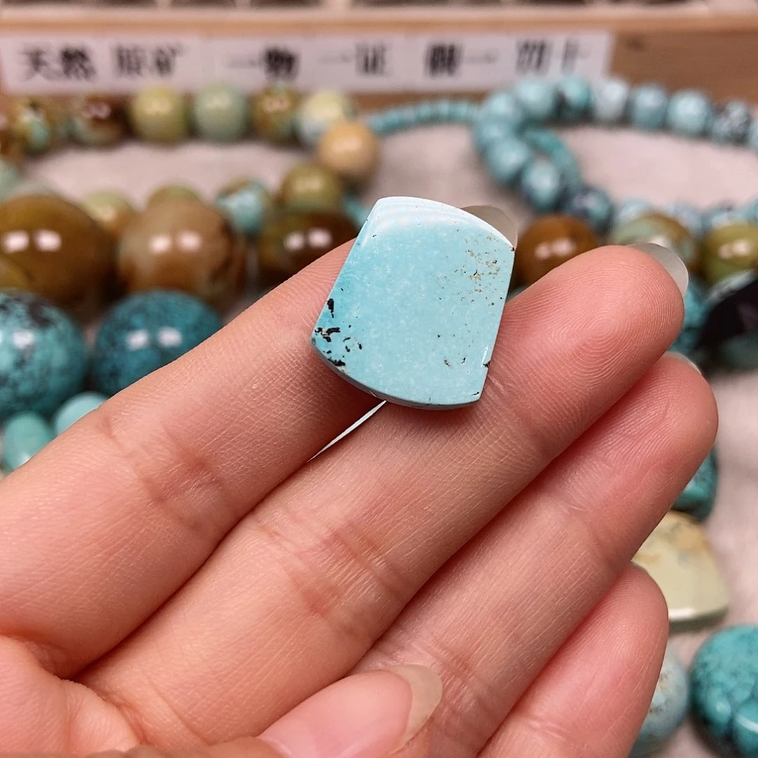 未镶嵌绿松石珠宝半成品