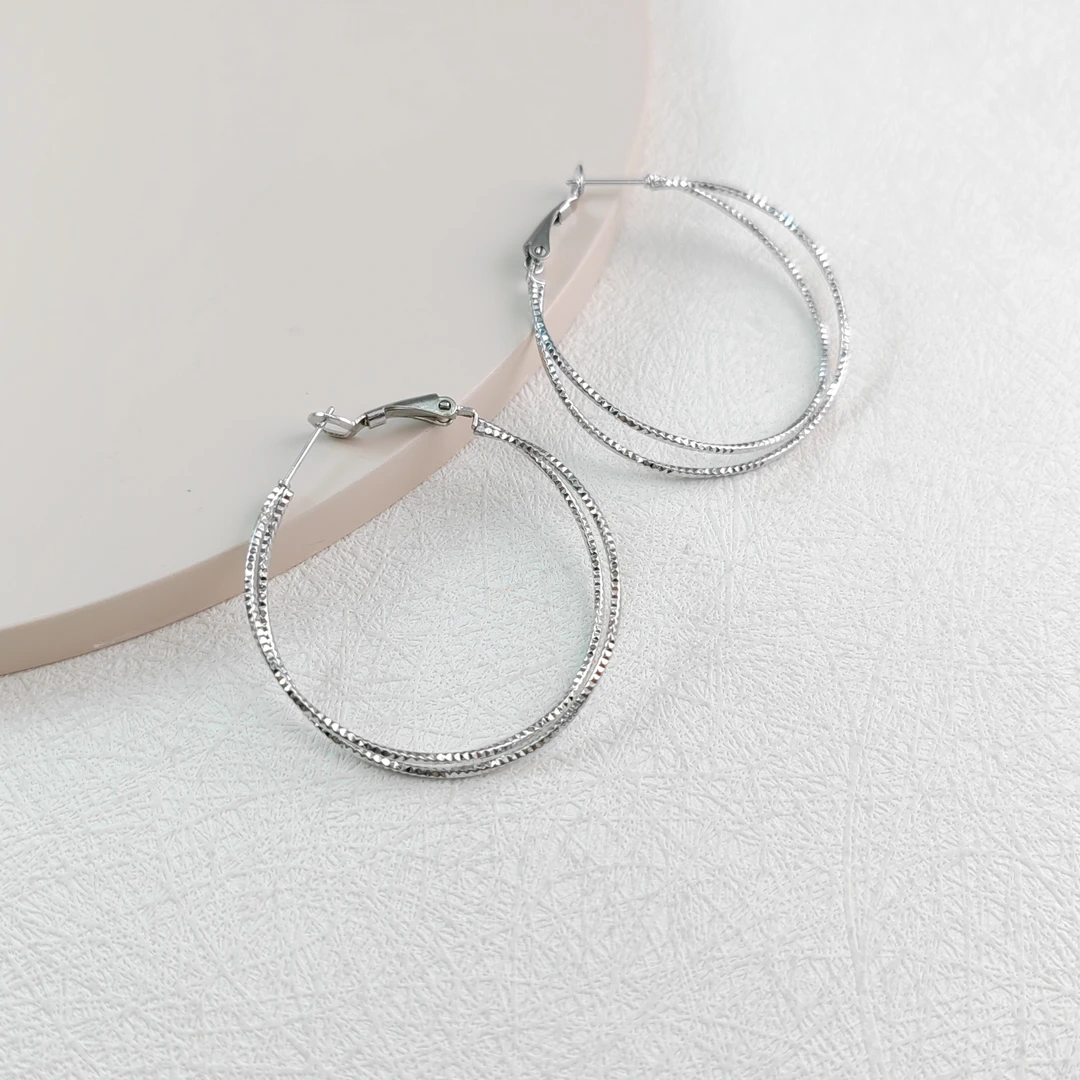 XUPING/旭平首饰 不锈钢耳饰 【参与满赠】气质耳圈 GDY T000828961