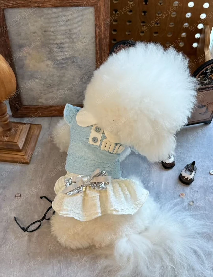 宠物猫猫狗狗衣服苹果裙子 直播间过款No退no换