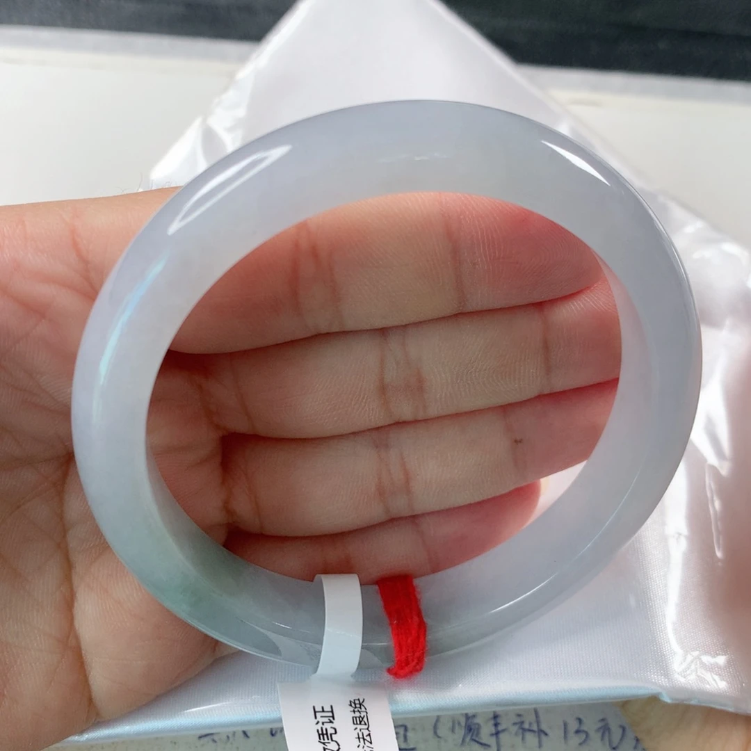 翡翠手镯未镶嵌61-62圈口 ①②⑨
