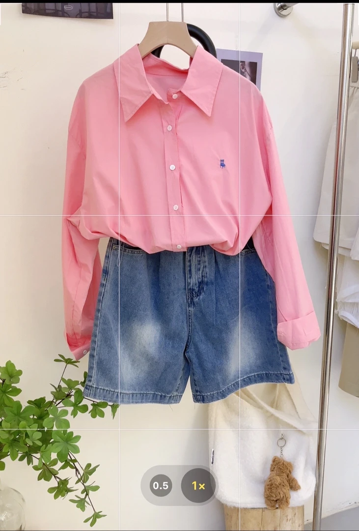 INS风衬衫简约夏装夏季韩版