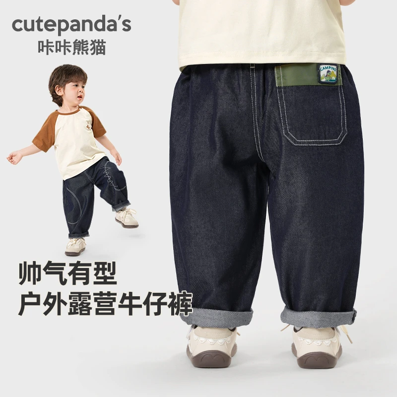 【现货】婴儿衣服牛仔长裤子春装春秋儿童男女宝宝小童休闲裤Y9838