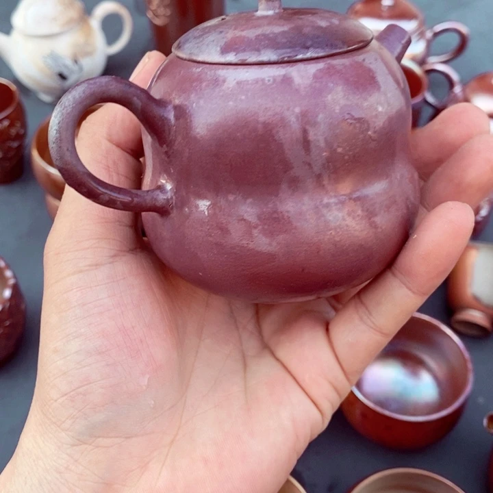 柴烧茶具陶瓷杯子