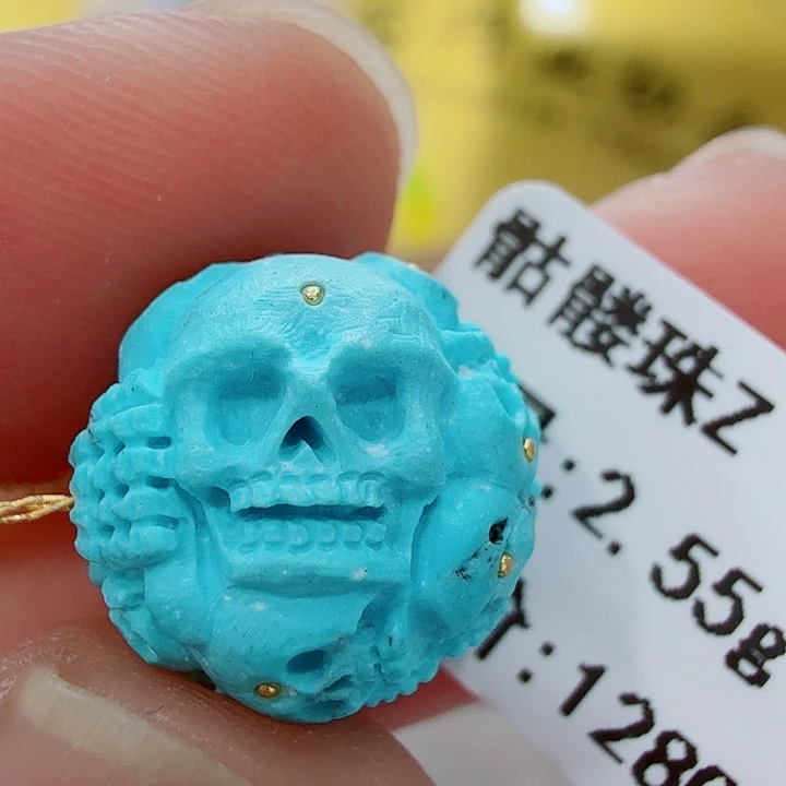 绿松石未镶嵌珠宝奇石