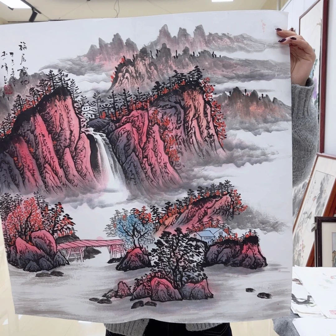 国画国画作品集一个