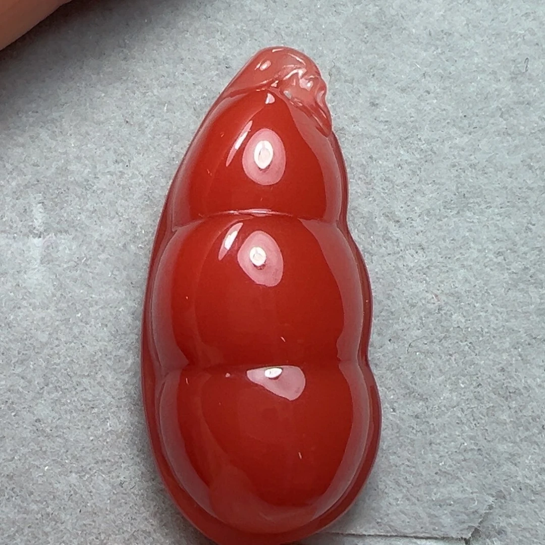 南红玛瑙未镶嵌吊坠
