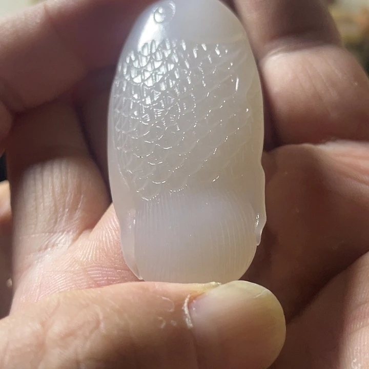 大***风和田玉未镶嵌挂件