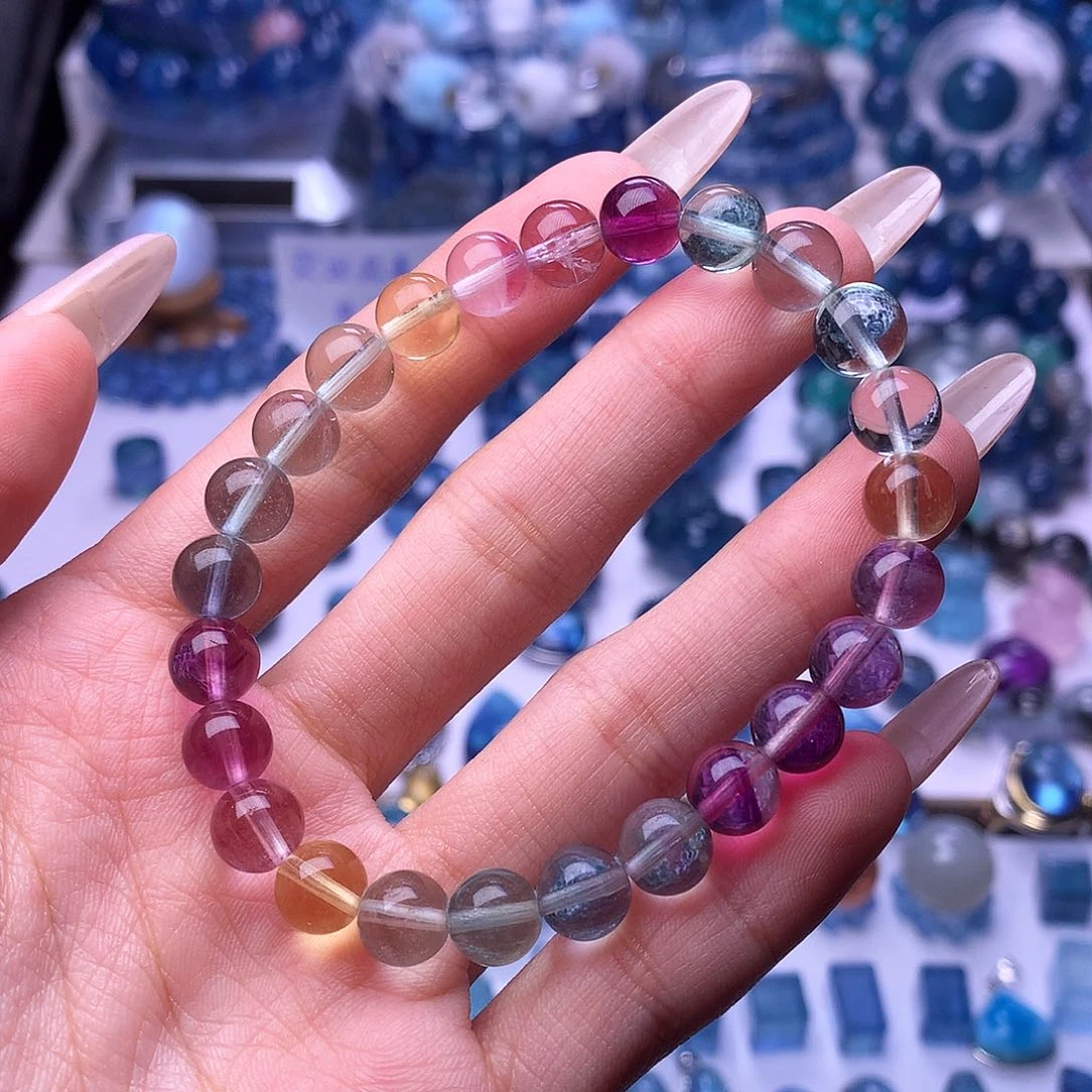 未镶嵌手链水晶多样性