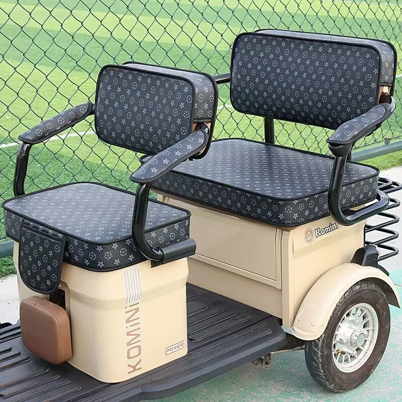 爱玛金彭雅迪小鸟新日宗申夹棉电动三轮车座垫套加厚小巴士坐垫套