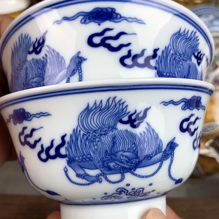 景德镇陶瓷藏式茶碗