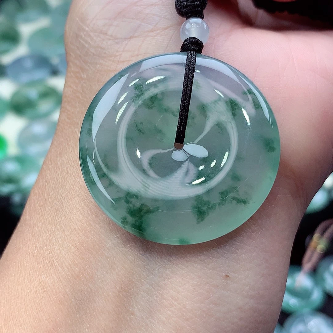 颈饰未镶嵌翡翠编号77尺寸36.2-6.3