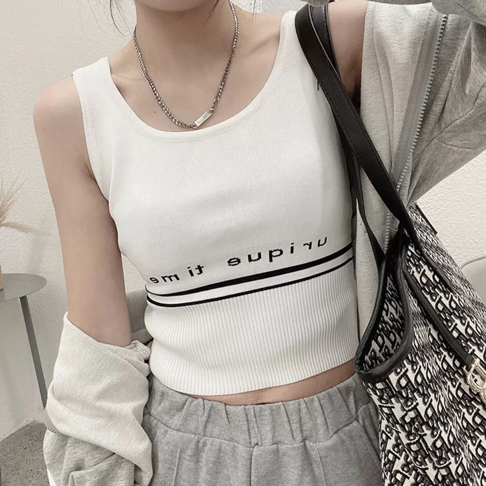 1717/云～高级感气质休闲百搭经典修身显瘦背心