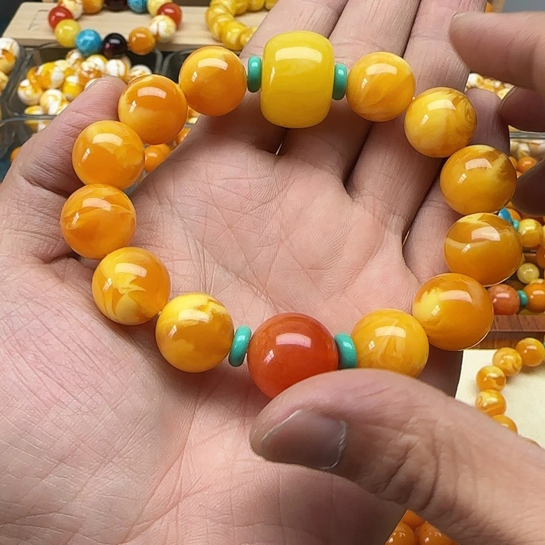 好***丶无非金属精品老蜡色素串搭配一条