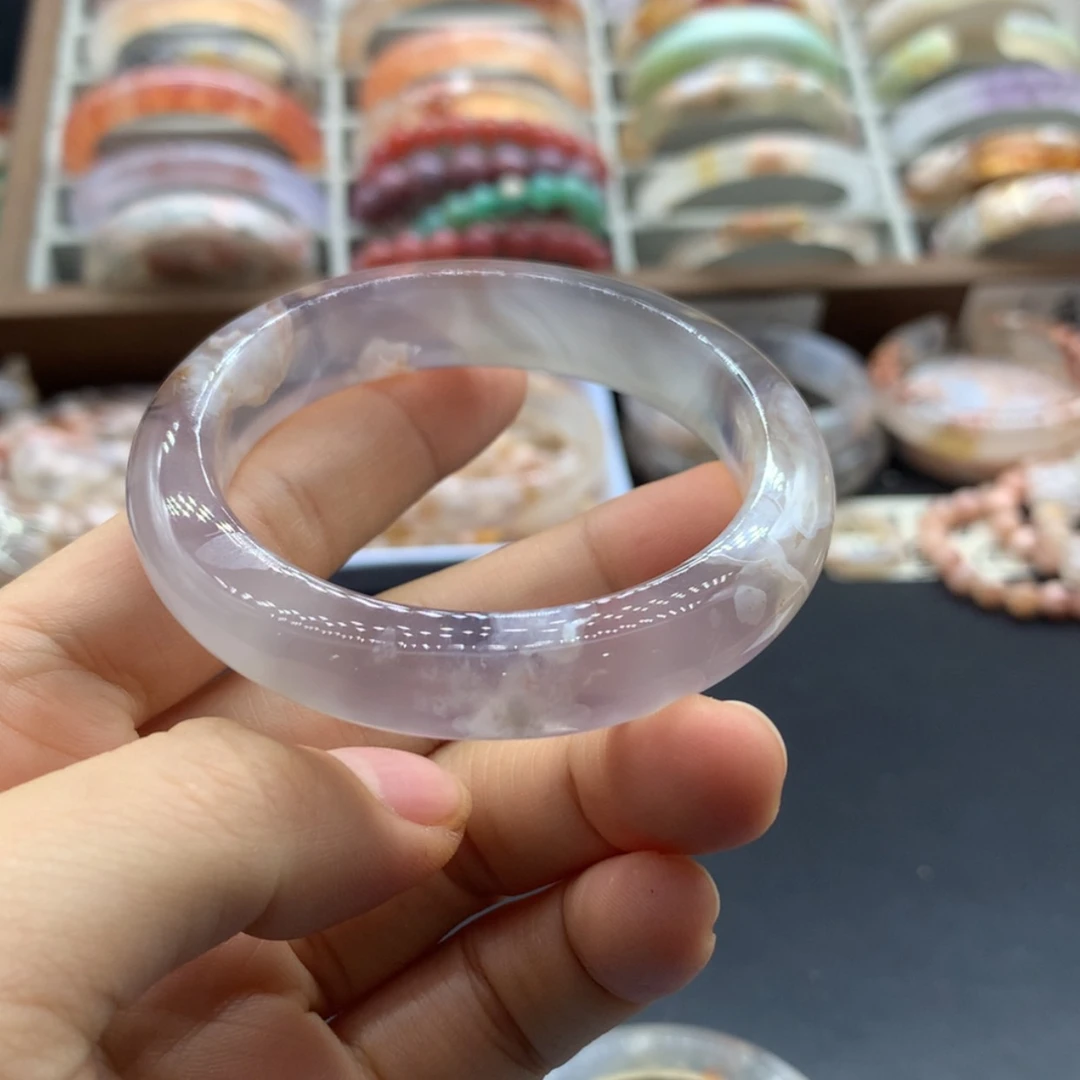 【闪购商品】玛瑙/玉髓手镯未镶嵌夏*依