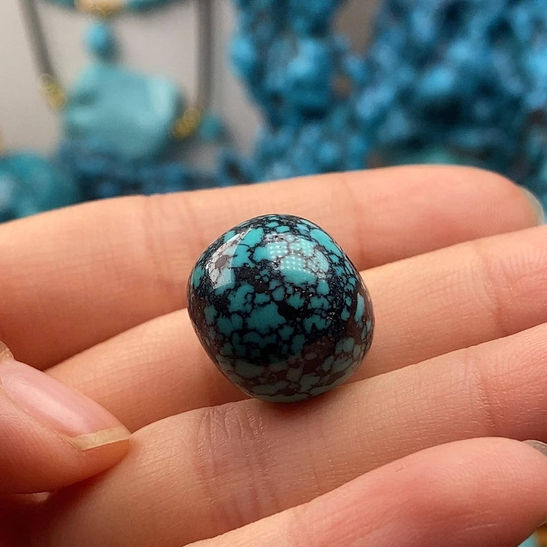 绿松石未镶嵌珠宝半成品