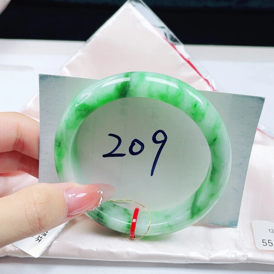 未镶嵌手镯翡翠55+