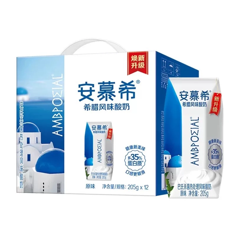 安慕希原味酸奶205g*12