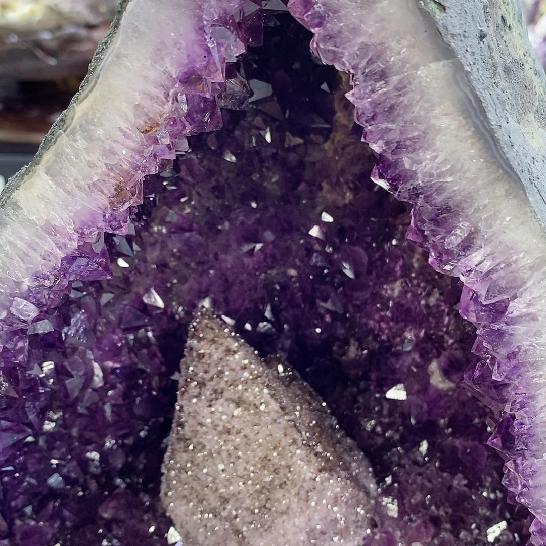 四***月紫晶大型摆件（非配饰）未镶嵌