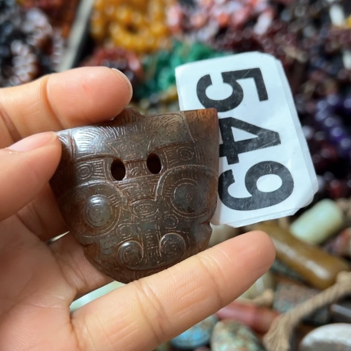 和田玉（糖玉）颈饰未镶嵌