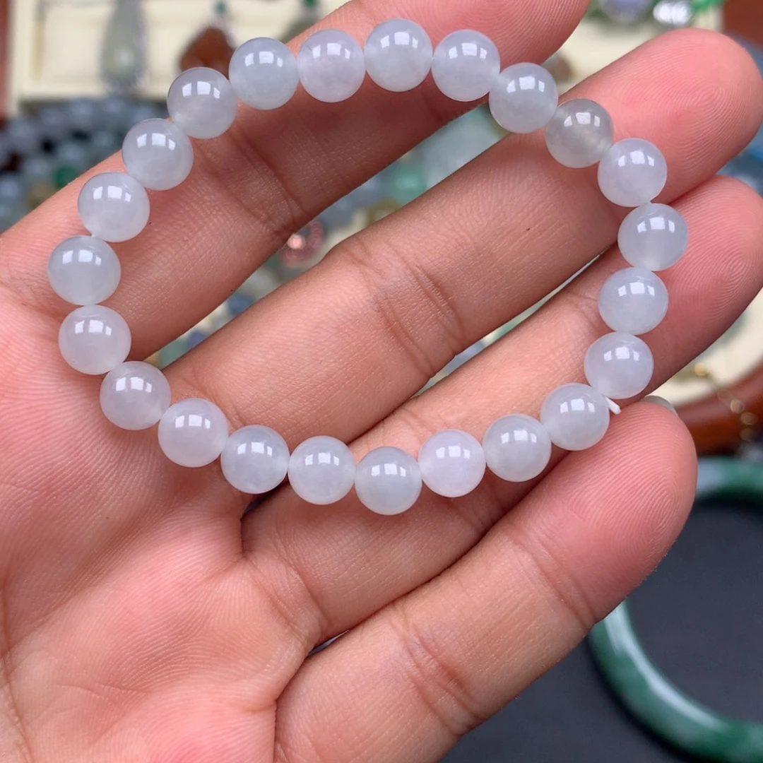 未镶嵌手链翡翠手串