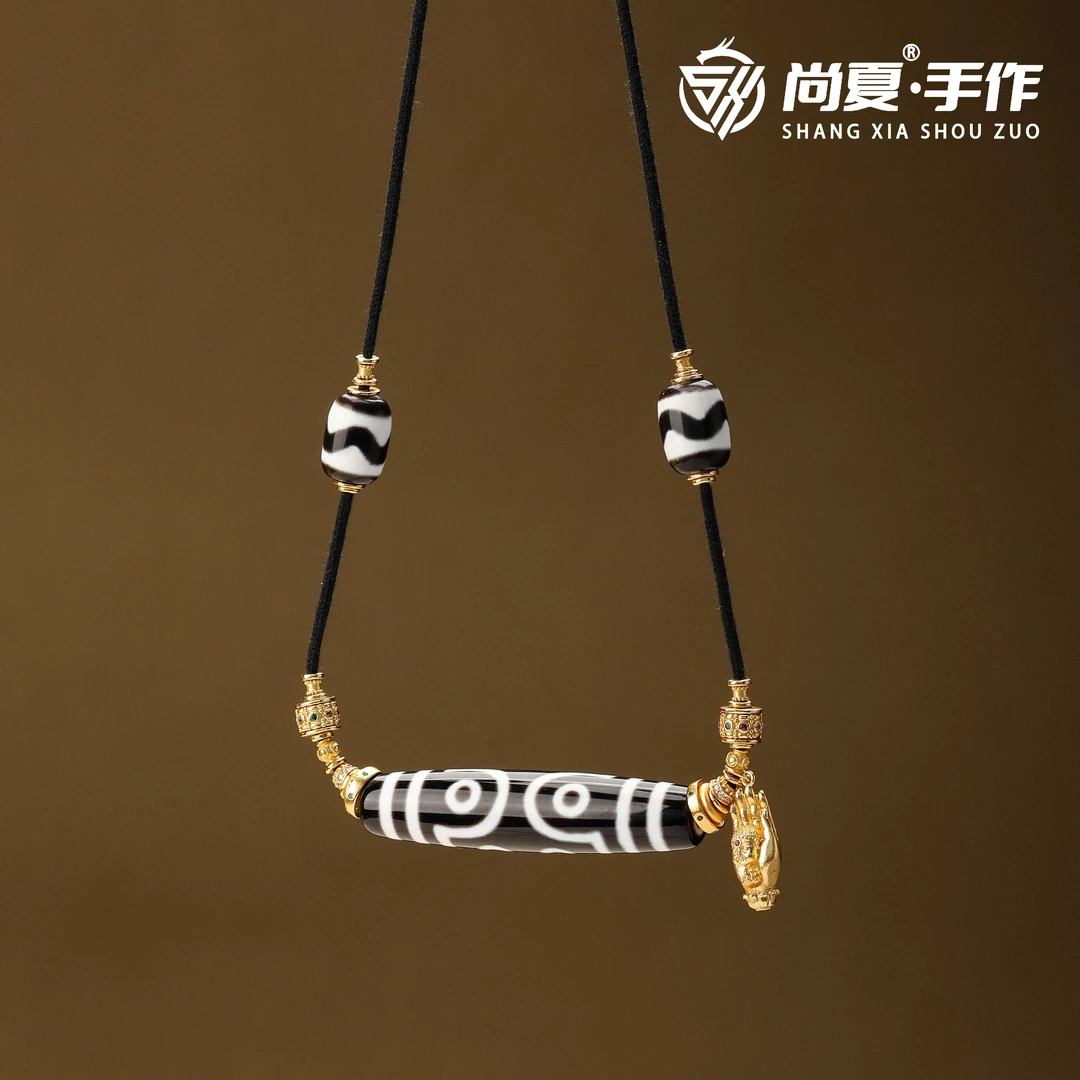 尚夏精工七眼天珠锁骨链时尚设计款·多样性发其一