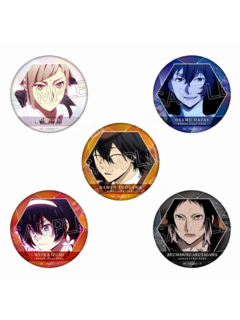 【文豪野犬】TV动画场面写/复古Q版吧唧盲盒（拆盒）