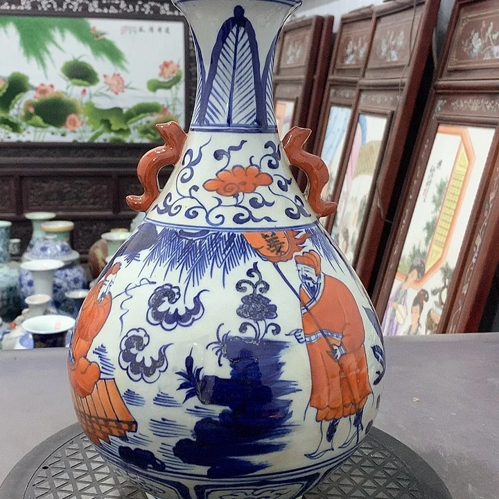 陶摆件博古架陶瓷摆件