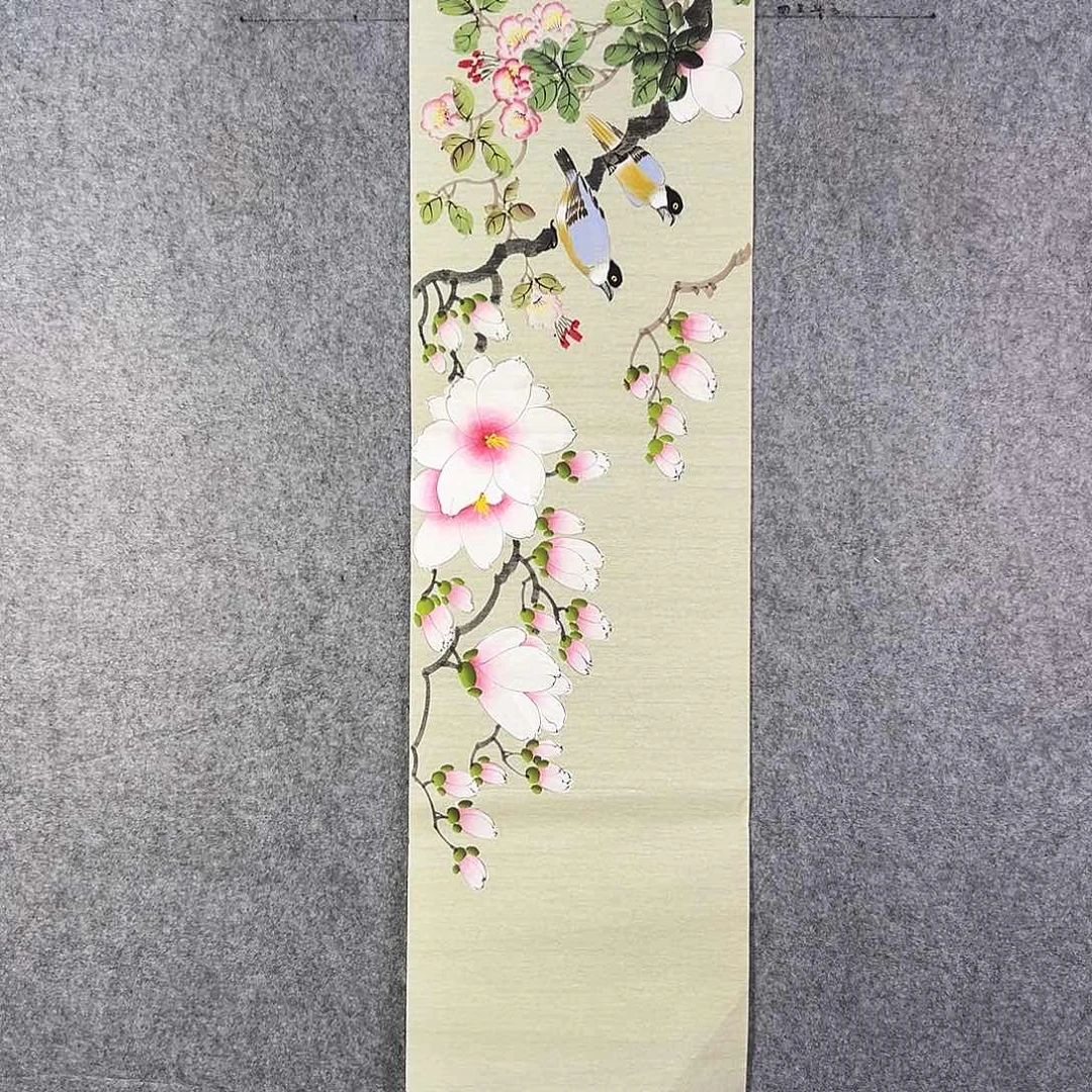 国画798 花鸟在此鸣叫时还要