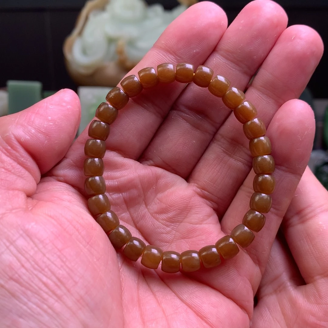 和田玉和田玉手串未镶嵌未镶嵌