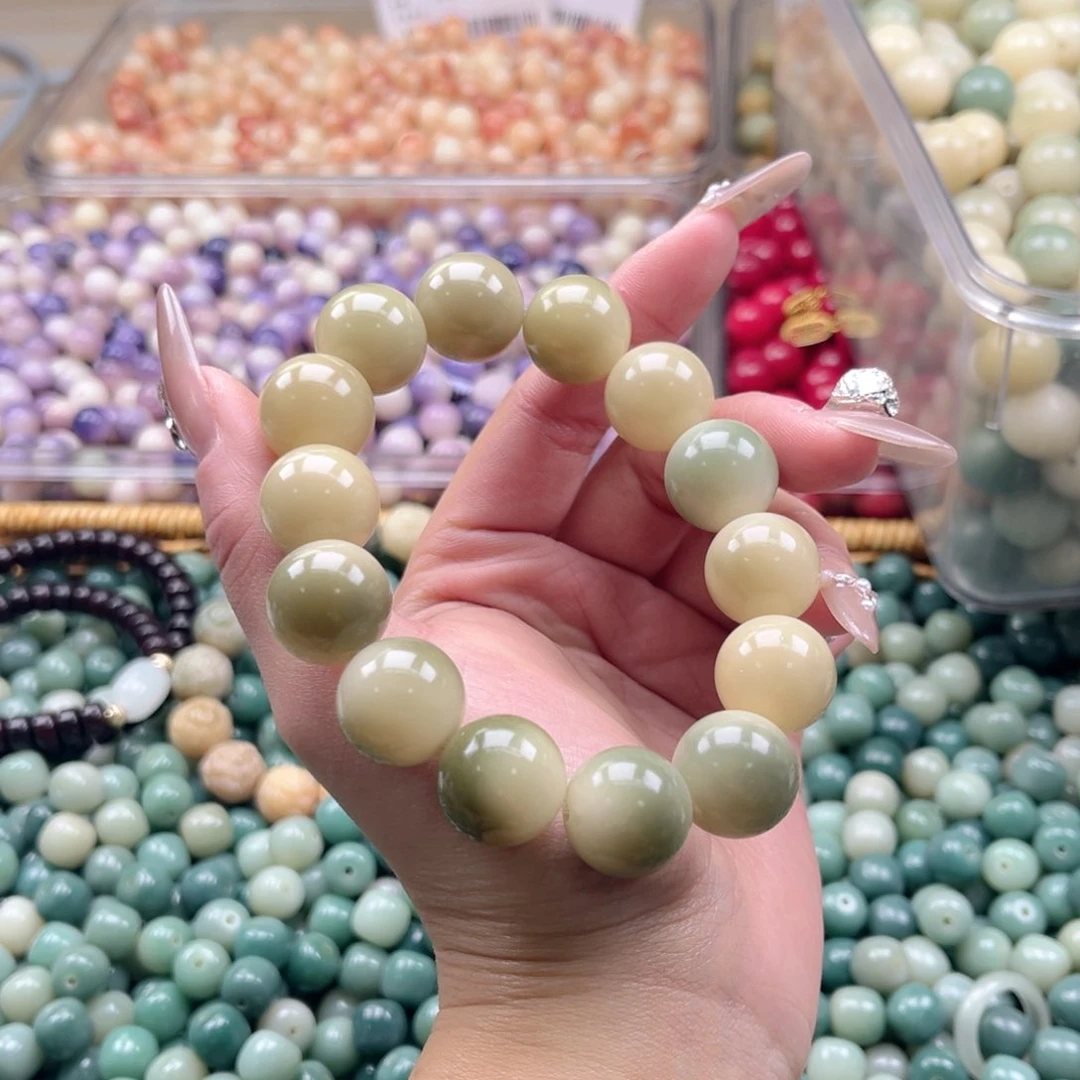 白玉菩提吊坠z16.5mm12颗 大青提福利不售后