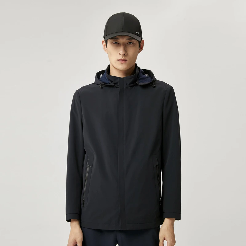 劲霸男装春季假日出行中长版茄克|VKZT1308