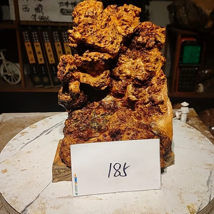 松木懂*185号北沉香琥珀木天然造型